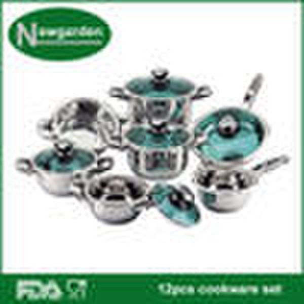 stainless steel cookware set (CW1207)