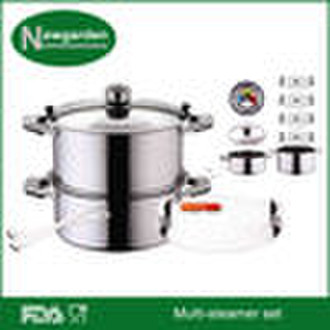 stainless steel steamer set (SK666)