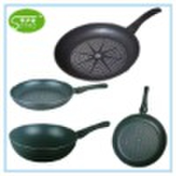 Non stick aluminum forged dia-casting fry pan