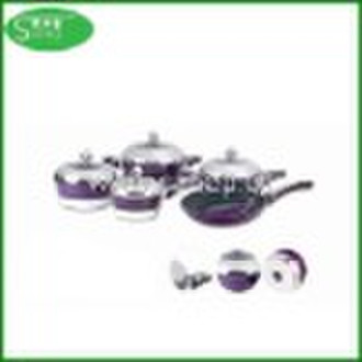 7pcs aluminum cookware sets