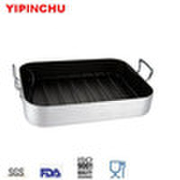 16 Inch Aluminium Nonstick Turkey Roaster with Rac