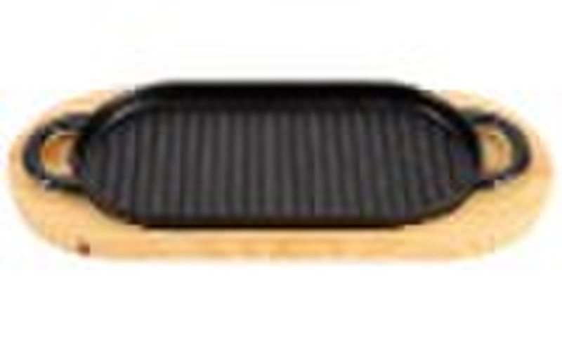 preseasoned Gusseisen Grill / Grillplatte