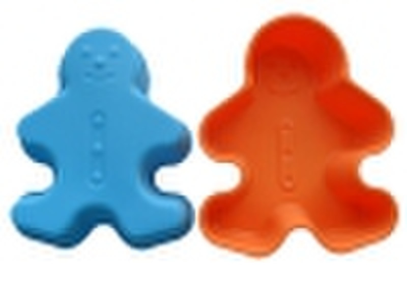 Silicone  Bakeware--Mini  Ginger man