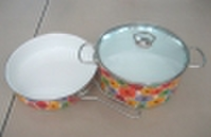 Enamel cookware set