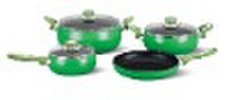 7pcs Belly Shape Cookware Set