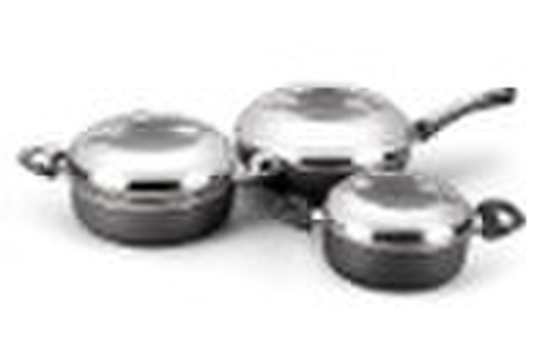 Non-stick cookware set with ROHS