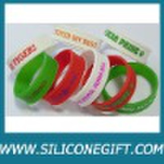 Wide Silicone Bracelet