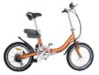 Foldable electric bike TZ204 powered by  lithium b