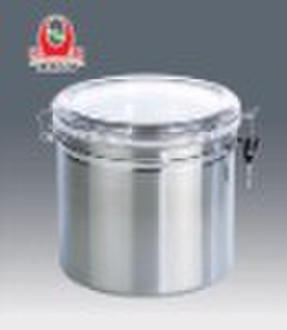 Stainless steel canister