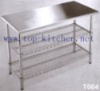 metal table