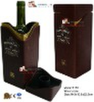 PU-Leder Wine box