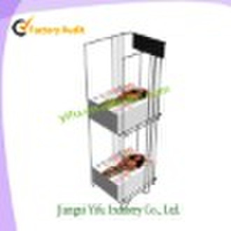 2 tiers wire Newspaper Rack