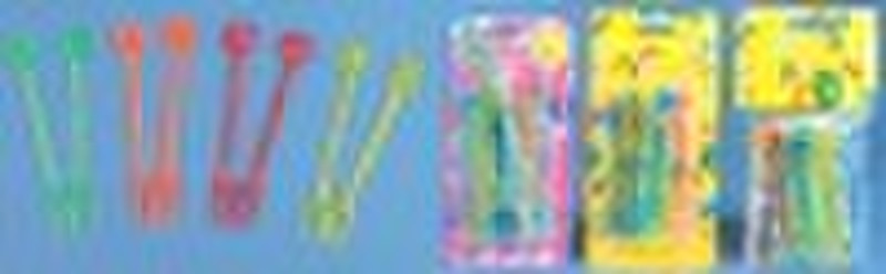 GL323  Animal plastic forks 85mm