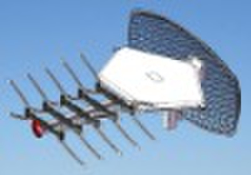 HD remote control rotating outdoor TV antenna