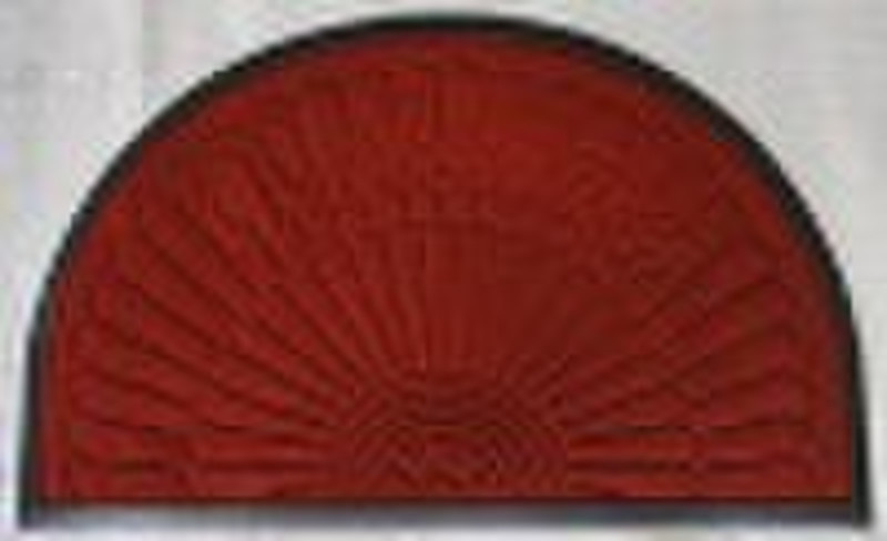 PE sop mat with rubber backing