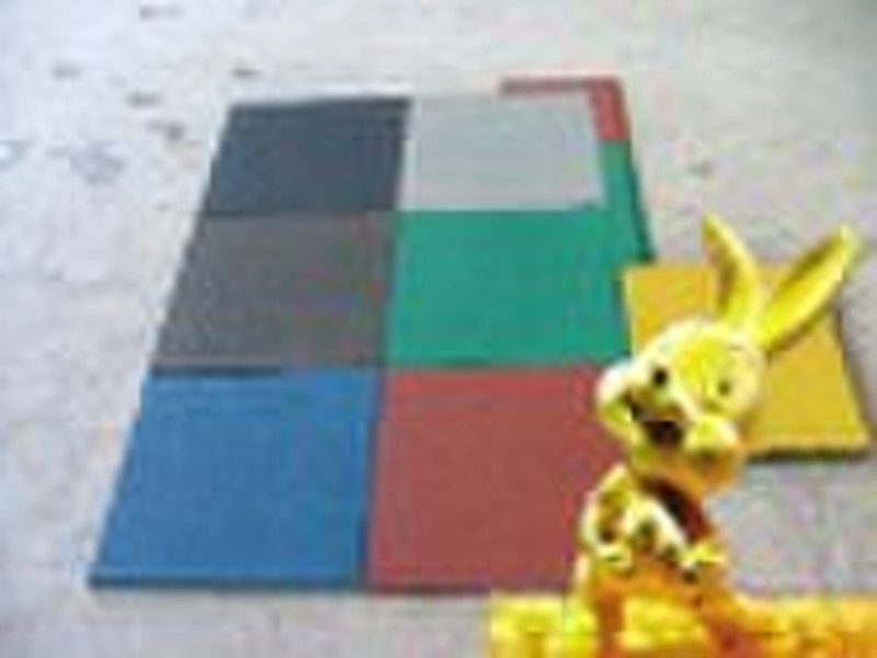 Waste Tyre Rubber  Floor Pavers