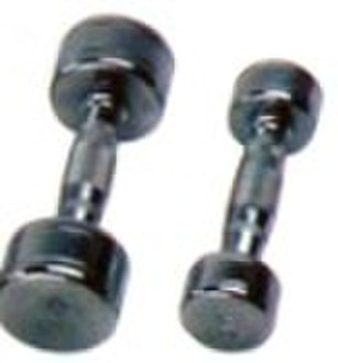 steel chromed dumbbell