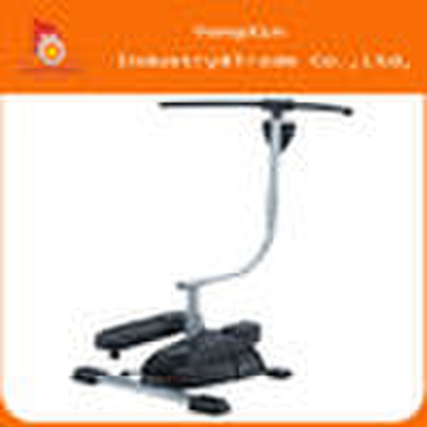 Cardio stepper with handle bar