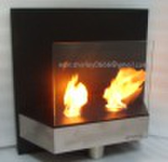 tempered glass +stainless steel wall mounted firep