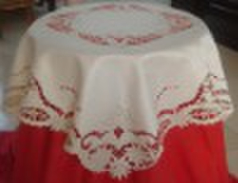 embroidery tablecloth