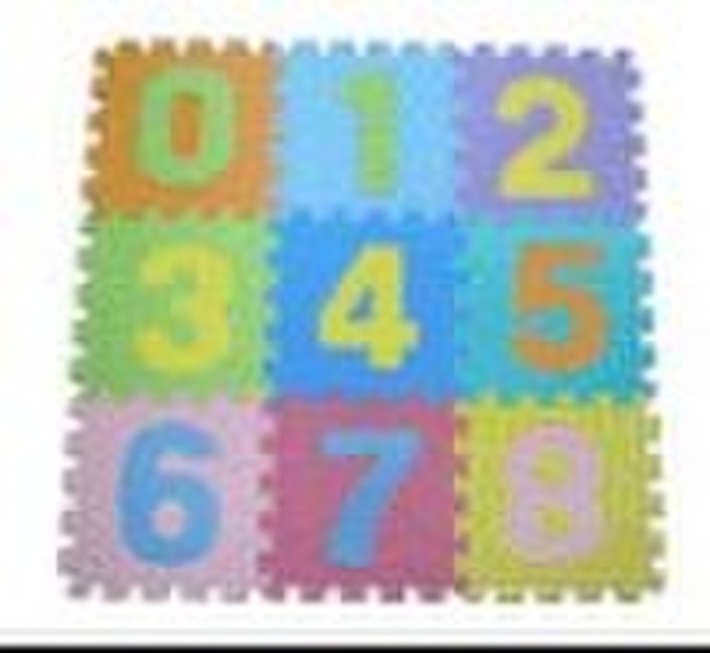 Number Puzzle Mat