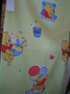 100% polyester transfer printed fabric & paper