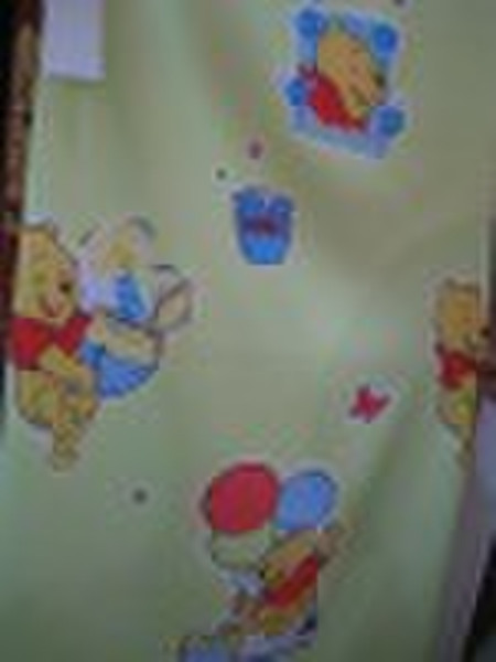 100% polyester transfer printed fabric & paper