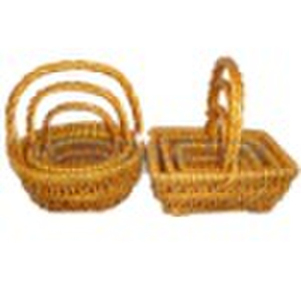 WICKER GIFT BASKET