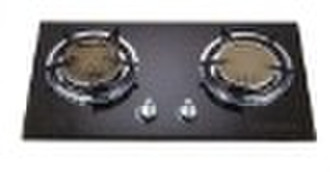 Glass top gas stove