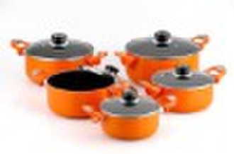 aluminum non-stick cookware set soup & stock p