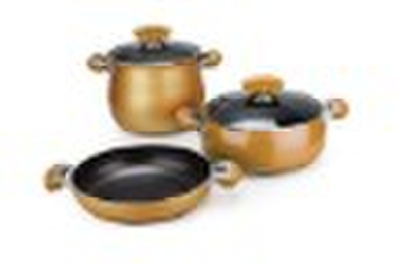 aluminium  non-stick cookware set