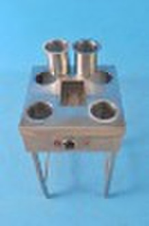 Stainless steel utensil sterilizer