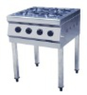 H01 4 burners gas cooker with foot  for hotel kitc