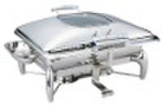 9L Edelstahl Deluxe Chafing Dish mit Frame (