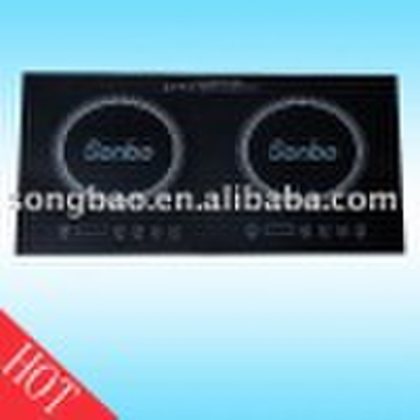 Two burner induction cooker