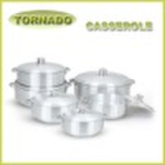 6pcs set aluminum cooking pot