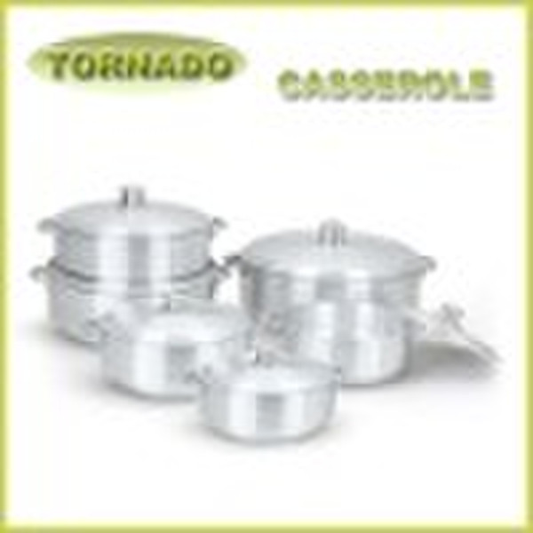 6pcs Aluminiumkochtopf