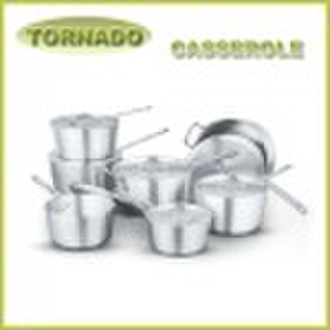 7tlg Set Aluminium-Sauce Topf