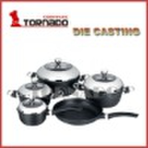 Druckguss-Aluminium-Grill Topf