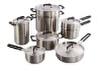 15pcs cookware set/impact-bonding bottom cookware