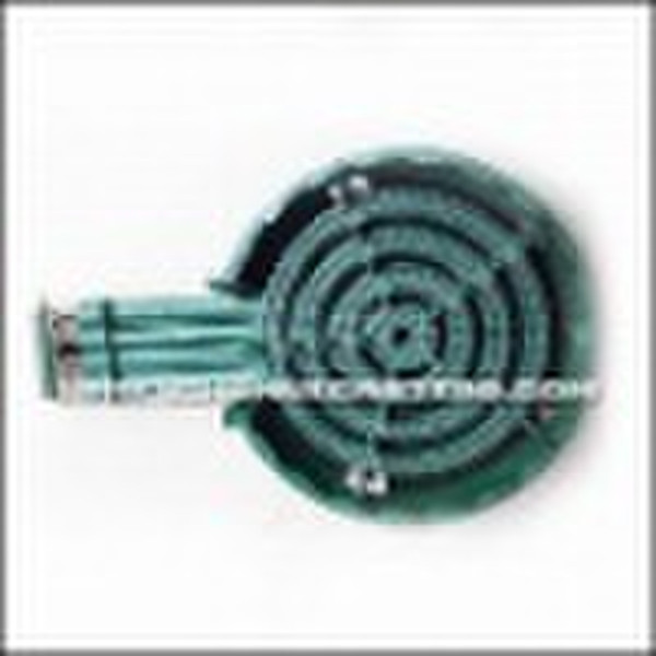 Green Cast iron Gas Burner