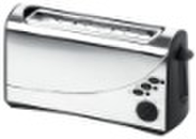 2-slice stainless steel body toaster