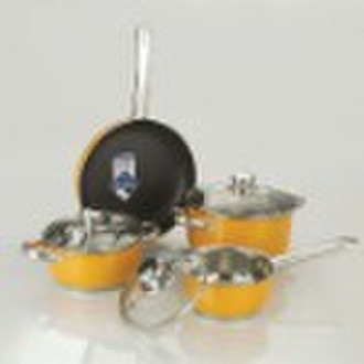 7Pcs stainless steel Cookware Set