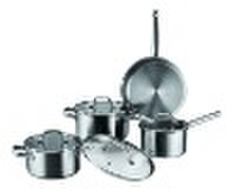 8pcs stainless steel cookware set