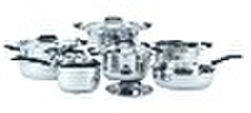 11pcs stainless steel cookware set