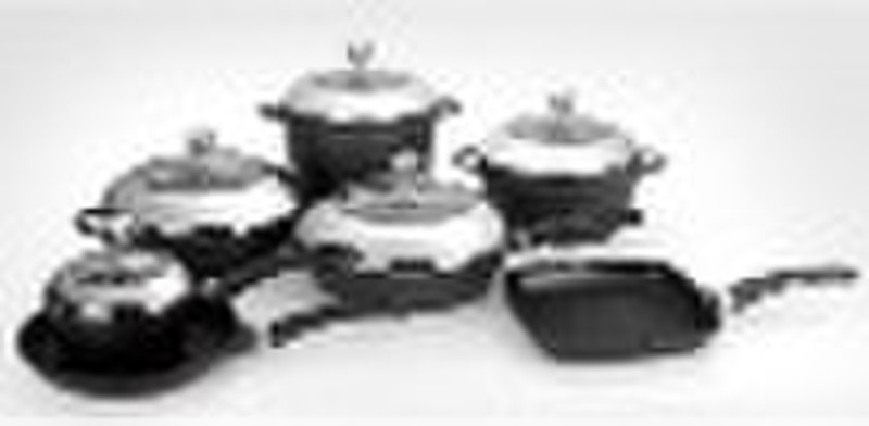 Die-casting Aluminum Non-Stick Cookware Set