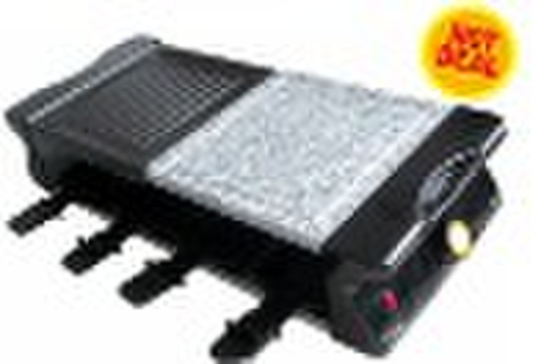 8-Persons Raclette grill with stone & plate HR
