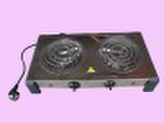 stainless iron electric double  hot plate