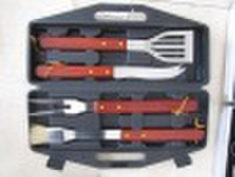bbq set with plastic case