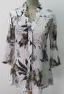 lady printed blouse